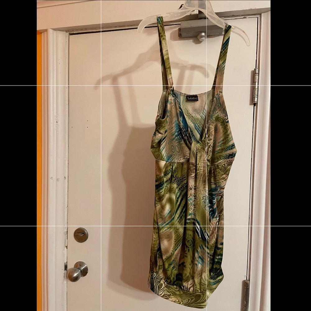 Seduction Formal Top, Blue green, large